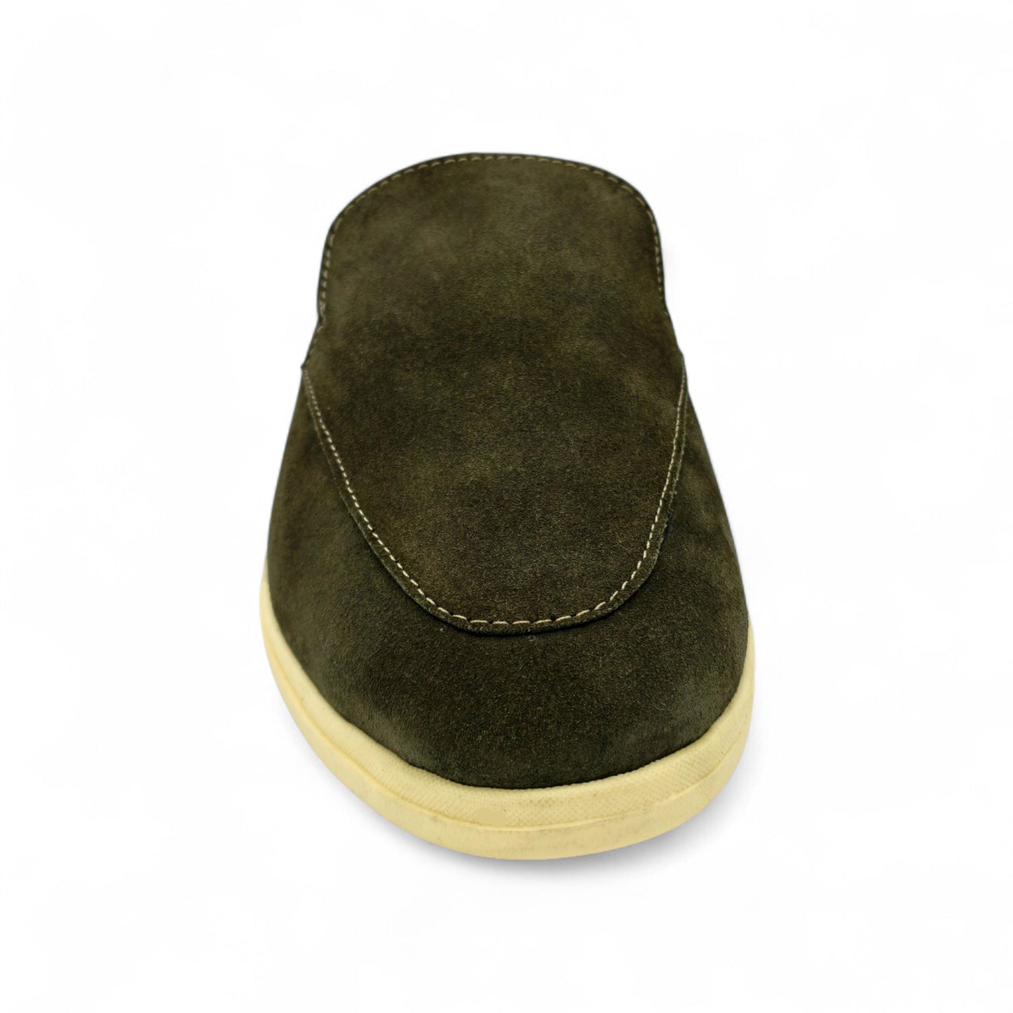 Suede Loafers Backless