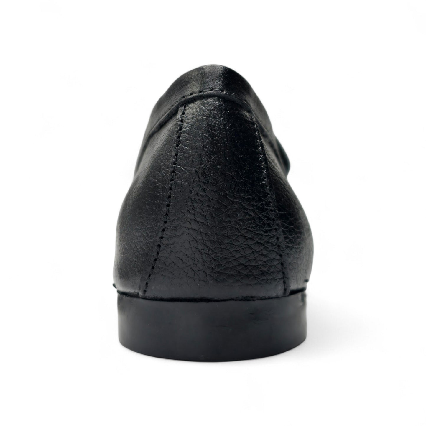 Classic Pebbled Leather Loafers Gucci Buckle