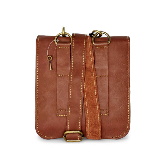 Handmade Leather Messenger Satchel