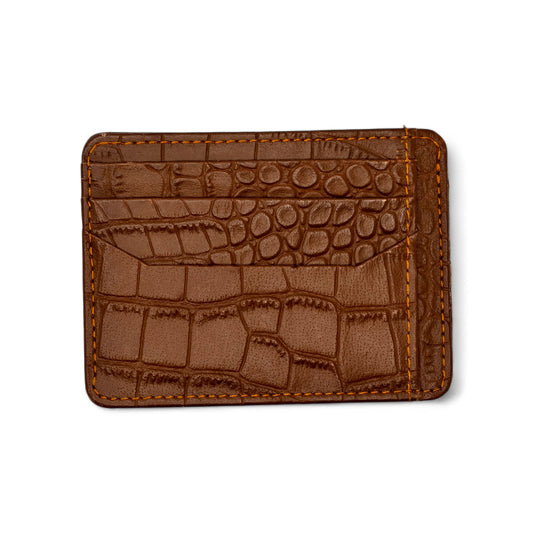 Imperial Croc Card Holder