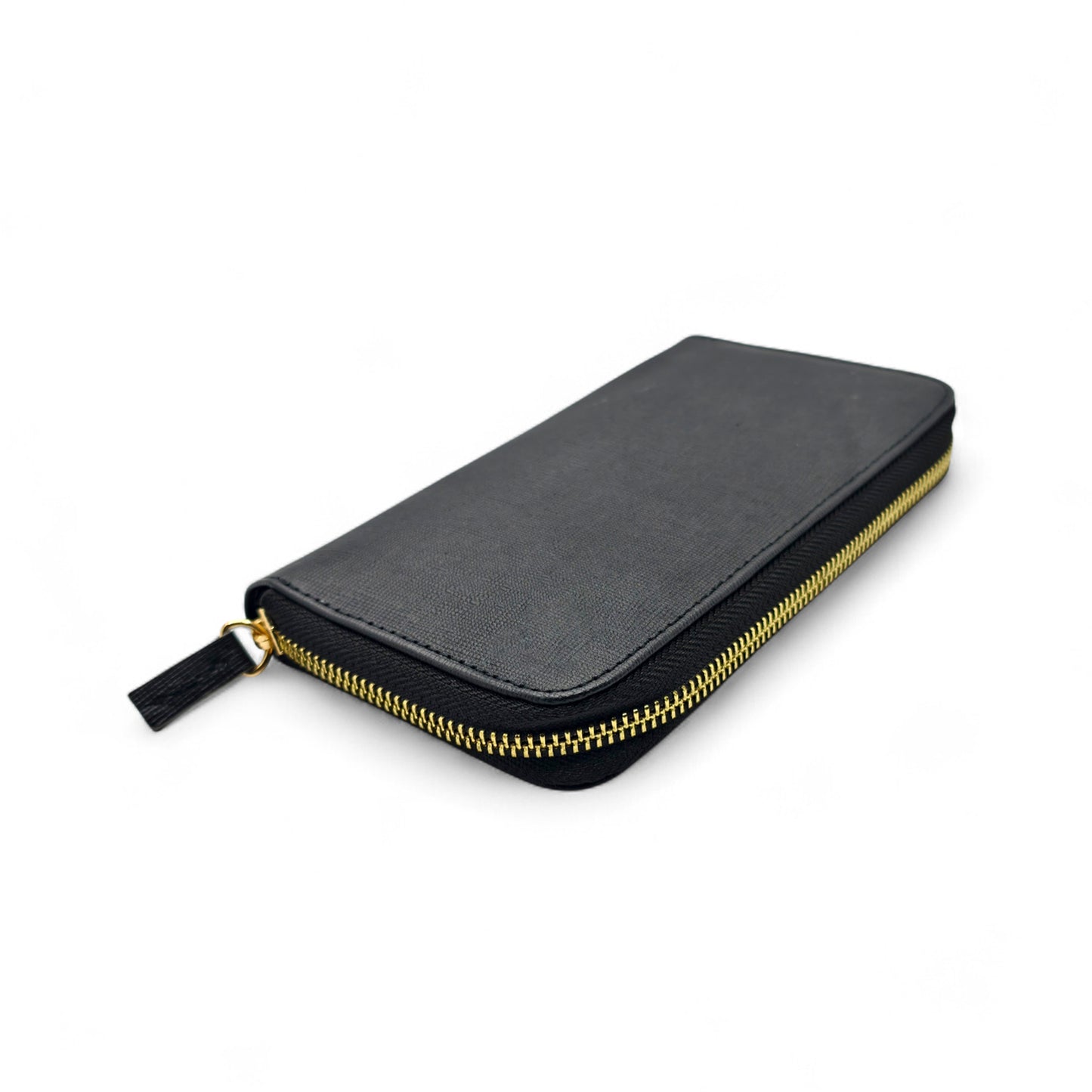 Luxury Black Leather Clutch