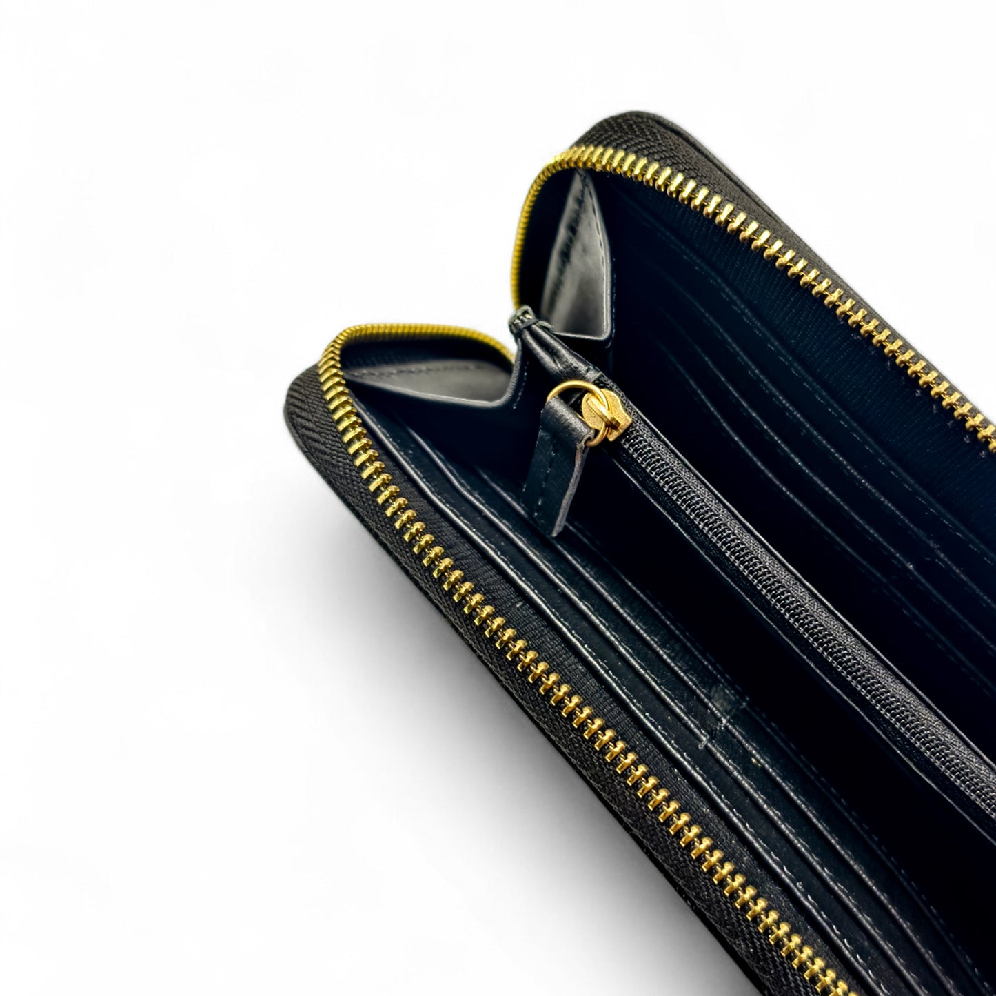Luxury Black Leather Clutch
