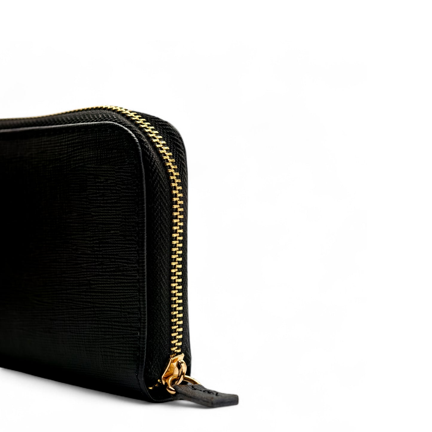 Luxury Black Leather Clutch